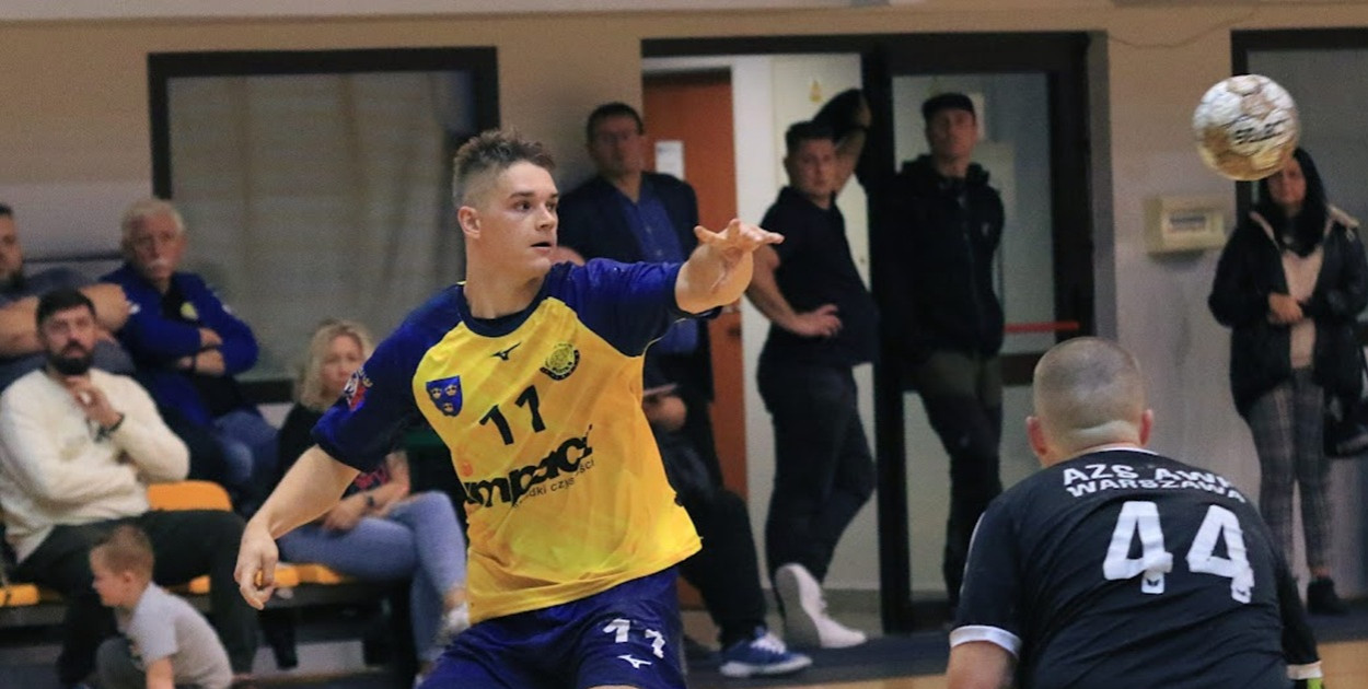 Piotr Szewczyk rzucił pięć goli dla Pabiksu Pabianice.