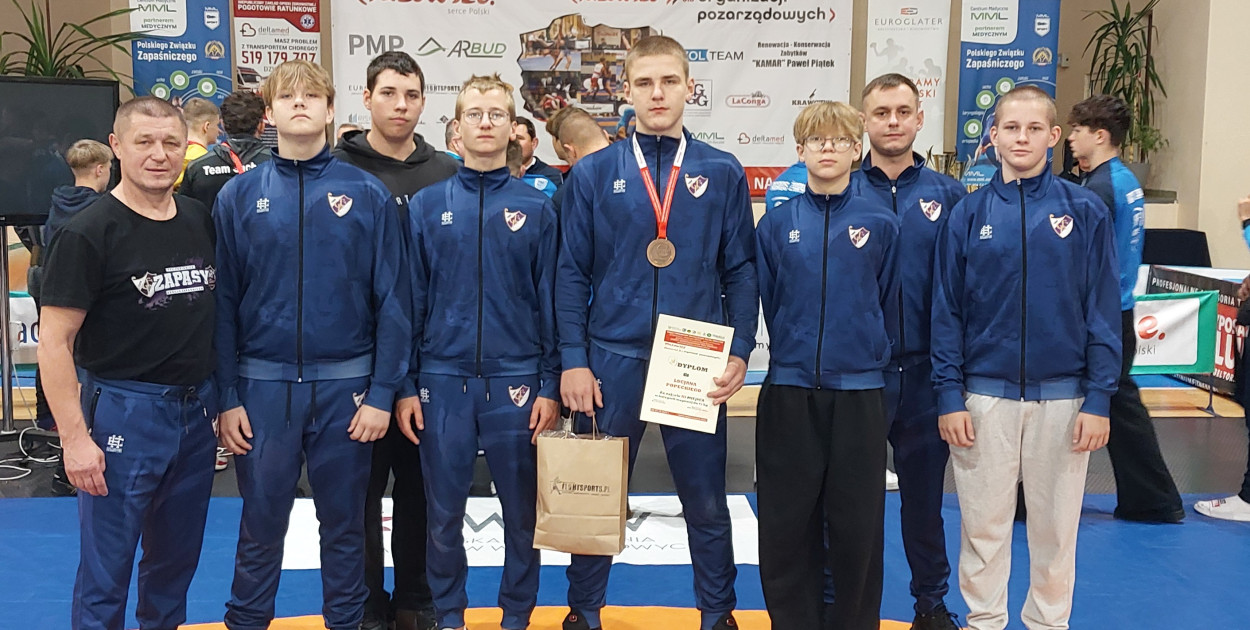 Lucjan Popecki (PTC Pabianice) zdobył brązowy medal w zapaśniczych międzynarodowych mistrzostwach Polski kadetów.