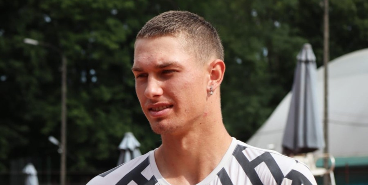 Wychowanek PTK Pabianice, Szymon Kielan grał w półfinale tenisowego turnieju we włoskiej Olbii.