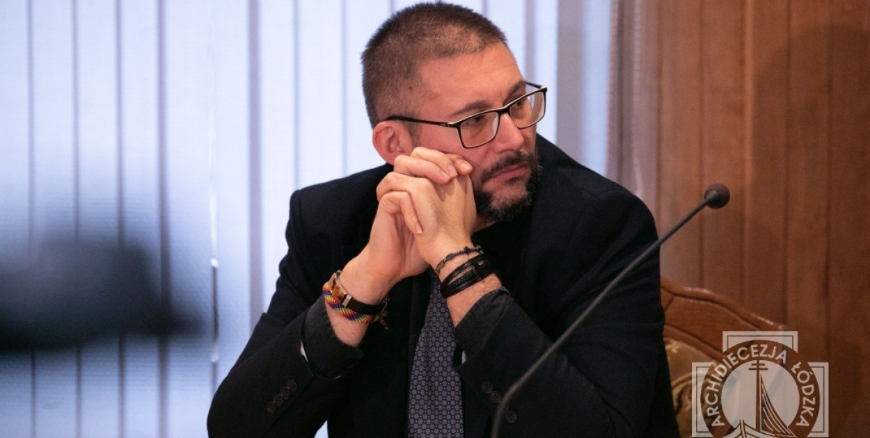 Dr Sebastian Adamkiewicz/ foto: Archidiecezja Łódzka 