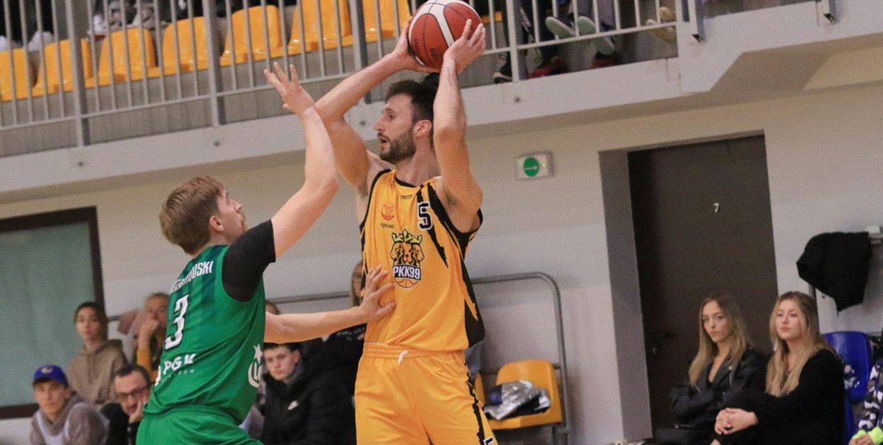 Patryk Zawadzki był najskuteczniejszym graczem Profi Sunbud PKK 99 Pabianice.