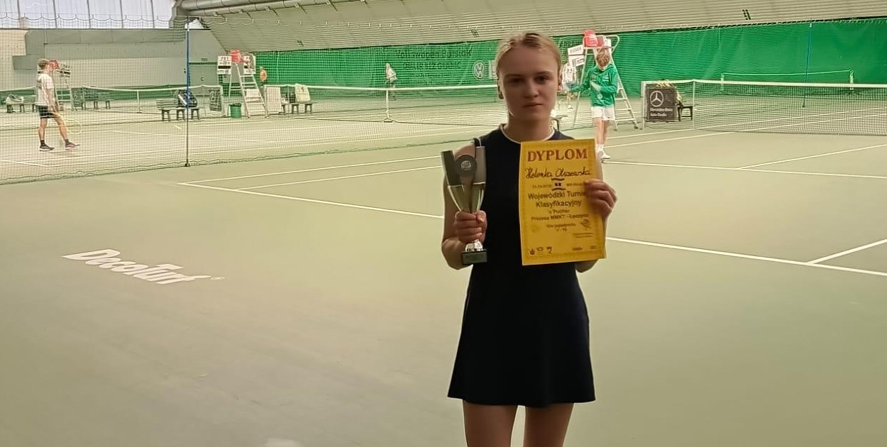Helena Olszewska (PKT Pabianice) zajęła 2. miejsce w turnieju w Pabianicach.