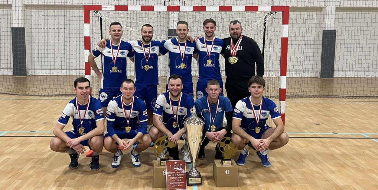 KAS Konstantynów Łódzki zdobył wojewódzki Puchar Polski w futsalu.
