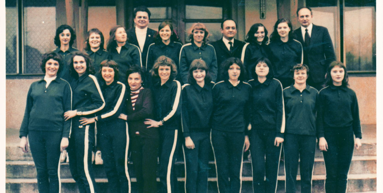 koszykarki Włókniarza. Rok 1973