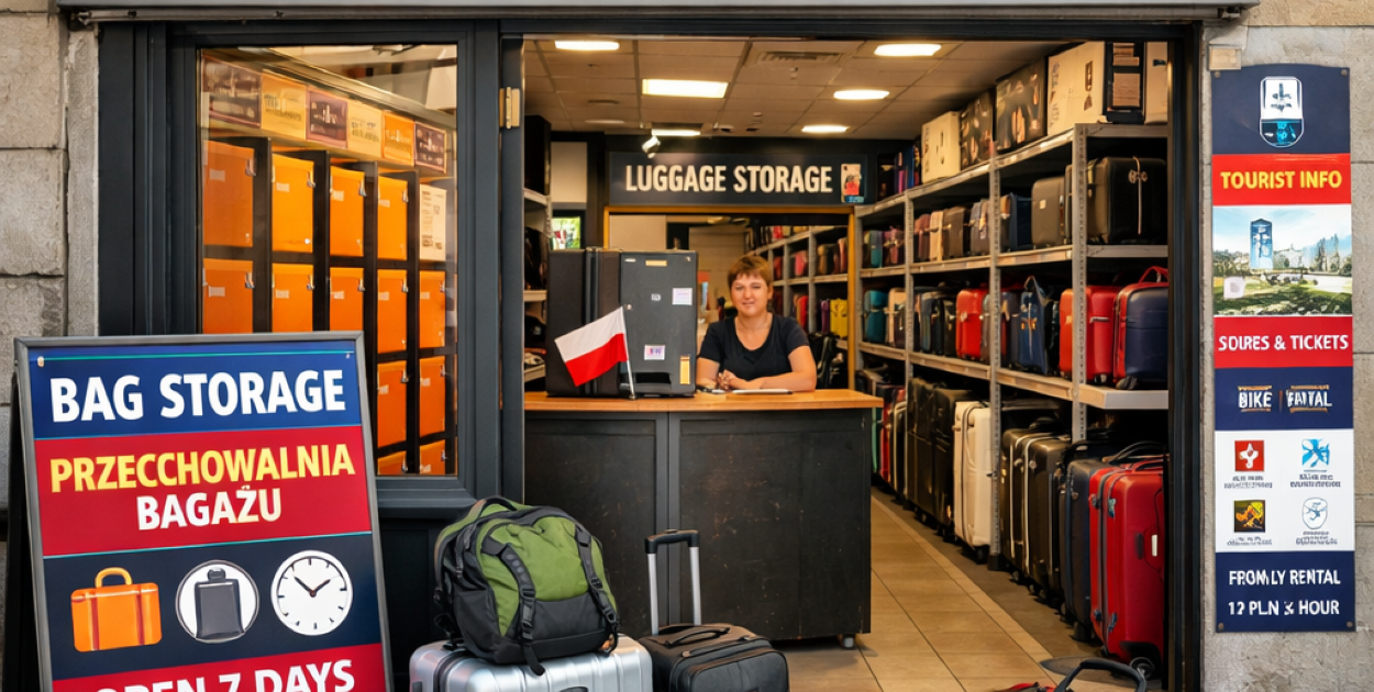 Przechowalnia bagażu Gdańsk – praktyczne rozwiązanie dla zwiedzających miasto