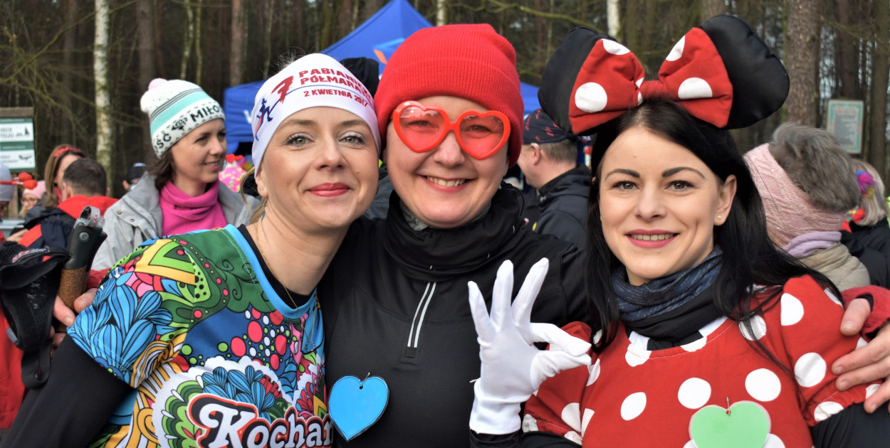 Walentynkowy Bieg i Marsz w Hermanowie