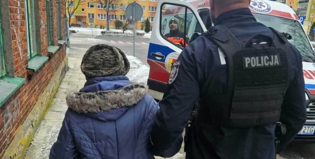 84-latka wyszła z domu i nie potrafiła wrócić