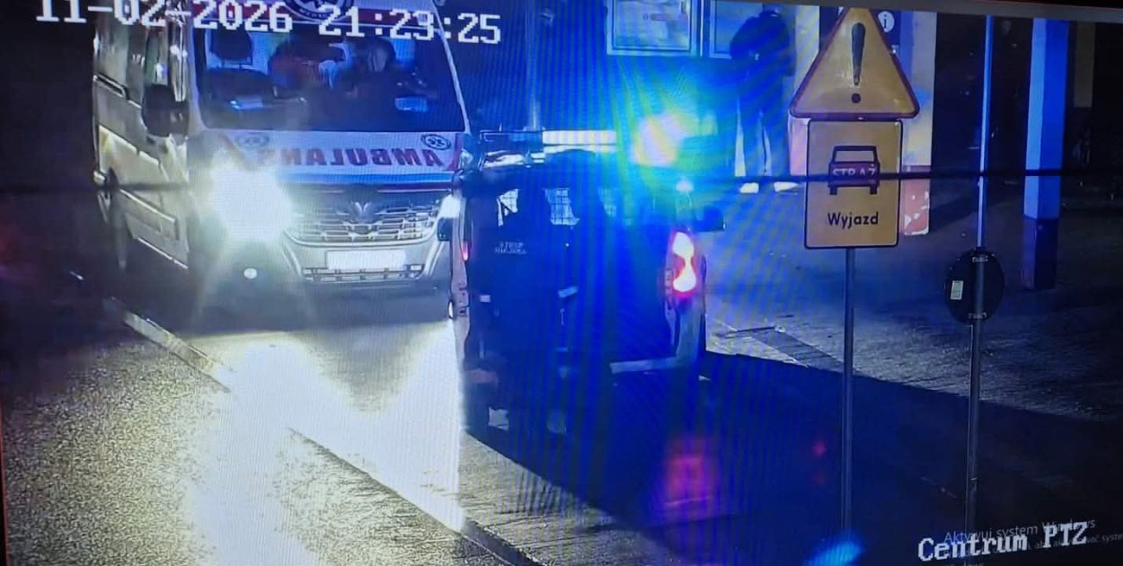 Interwencja służb w centrum Pabianic