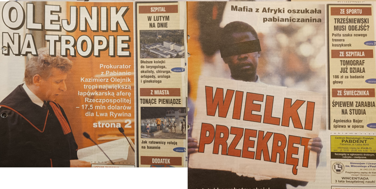 Pabianice ponad 20 lat temu