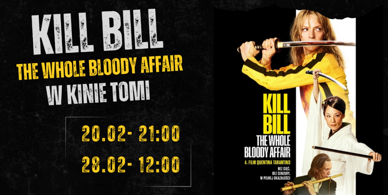 Kultowa, pełna wersja filmu Tarantino w kinie Tomi