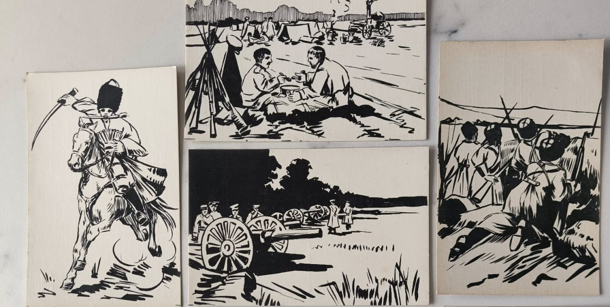 Zapomniane rysunki odnalezione po ponad stu latach