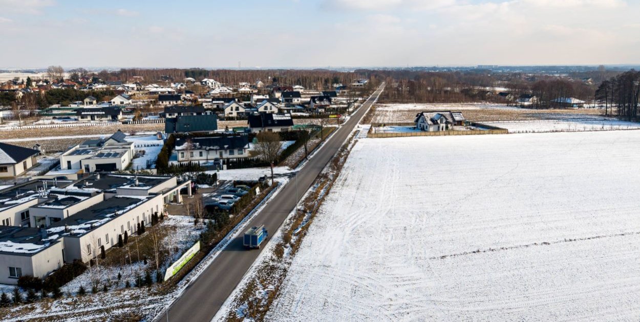 Nowa droga w gminie Pabianice