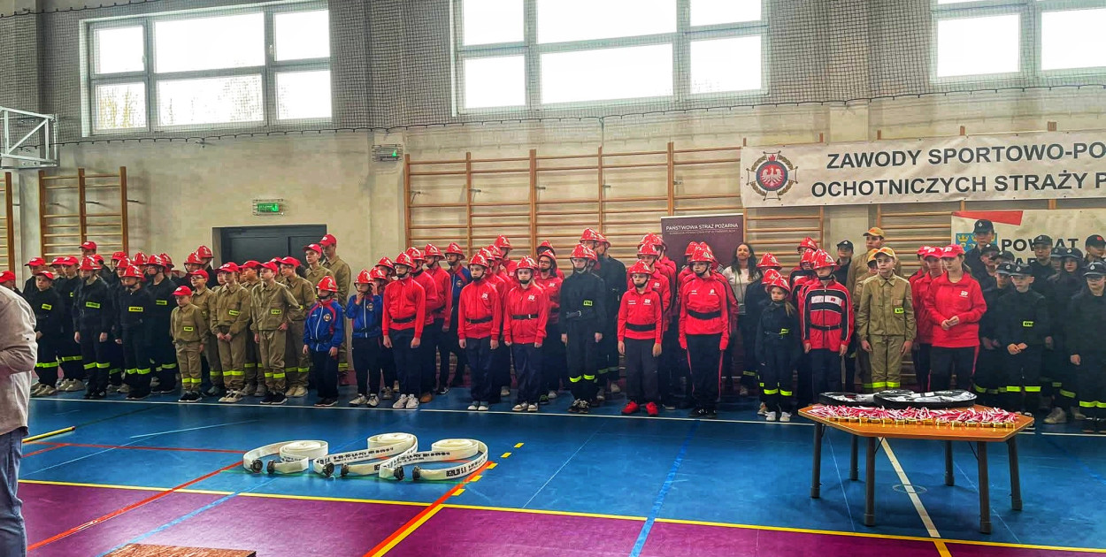 Młodzi strażacy rywalizowali w Lutomiersku