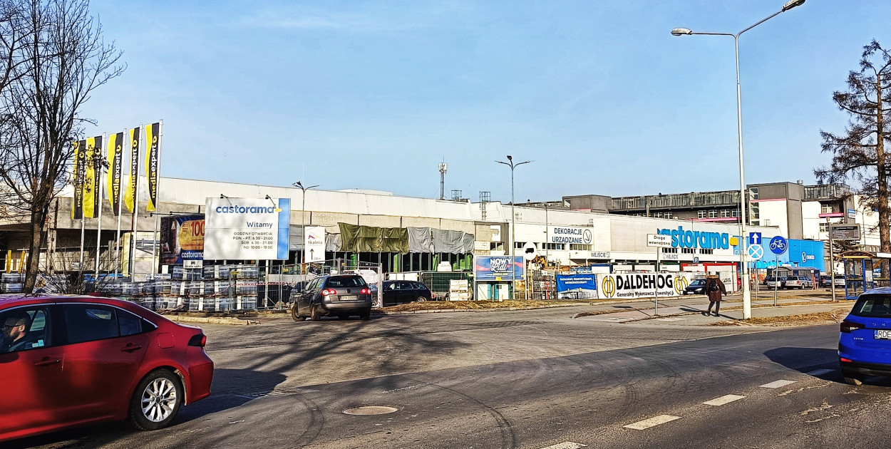 Dwa wjazdy zamknięte przy Tkalni 2