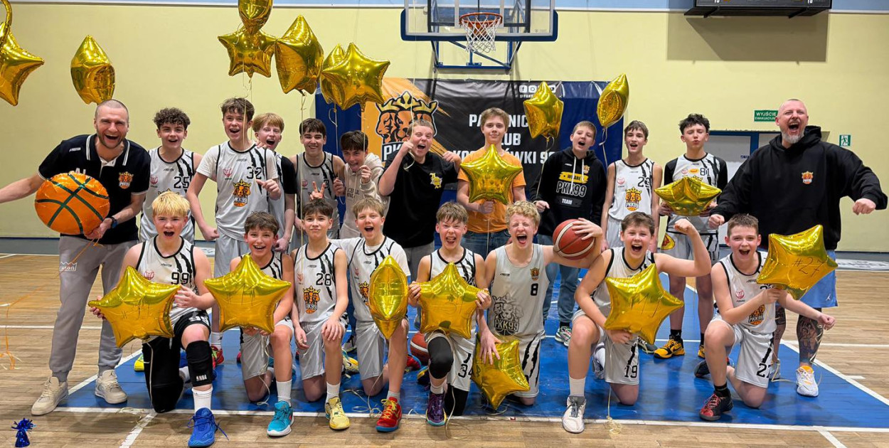 Koszykarze PKK 99 Pabianice mistrzem województwa 13-latków!