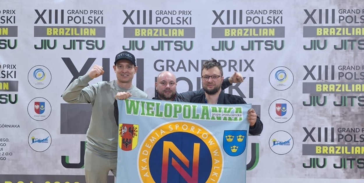 Trzy medale Nelsona w brazylijskim ju-jitsu