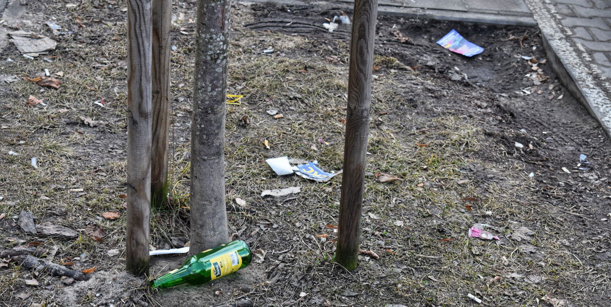 Pabianice "toną" w śmieciach