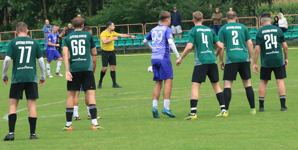 Wynik ustalony do przerwy. Porażka Jutrzenki Bychlew