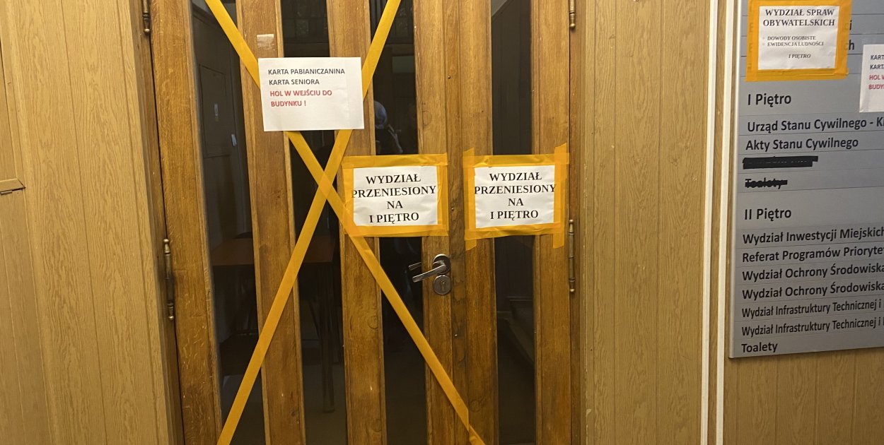 Po dowód osobisty jak na ślub. A na ślub do Zamku