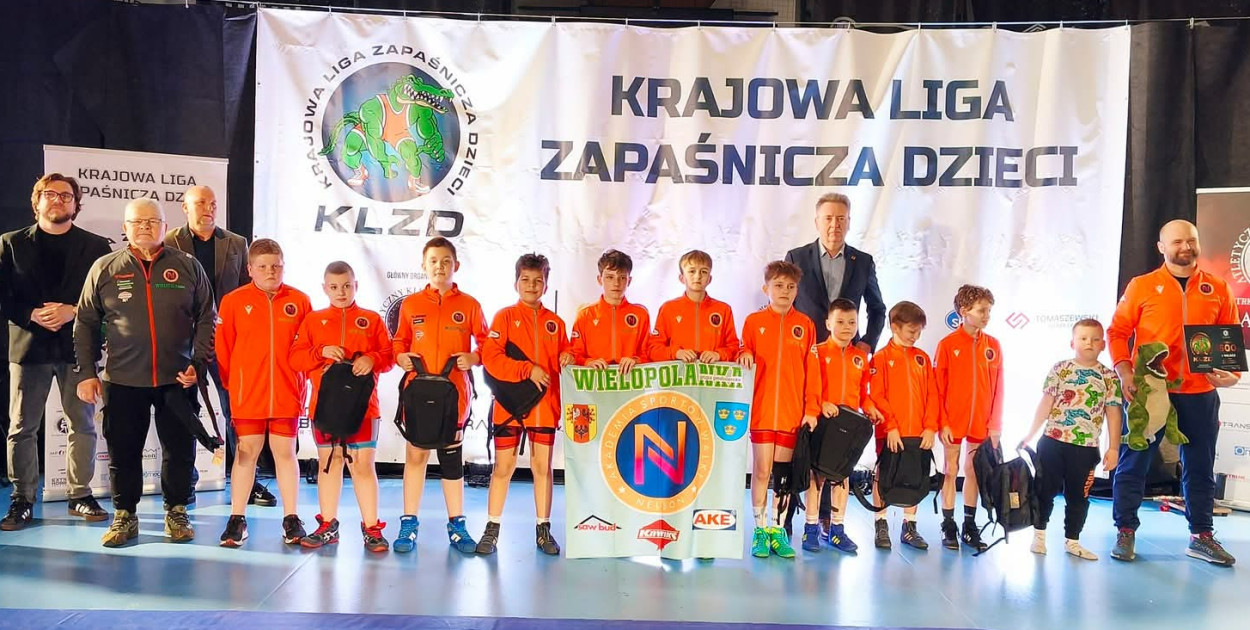 Nelson Pabianice liderem Krajowej Ligi Zapaśniczej Dzieci!