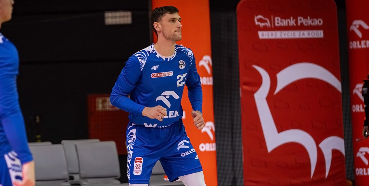 Michał Michalak zagrał dobry mecz. Pomógł wygrać Anwilowi