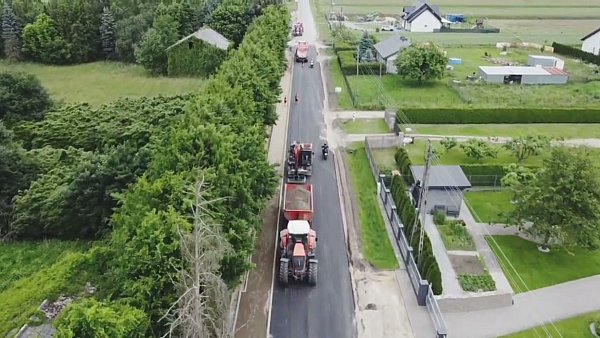 Przebudowa drogi w Rydzynach. Zmiany w organizacji ruchu