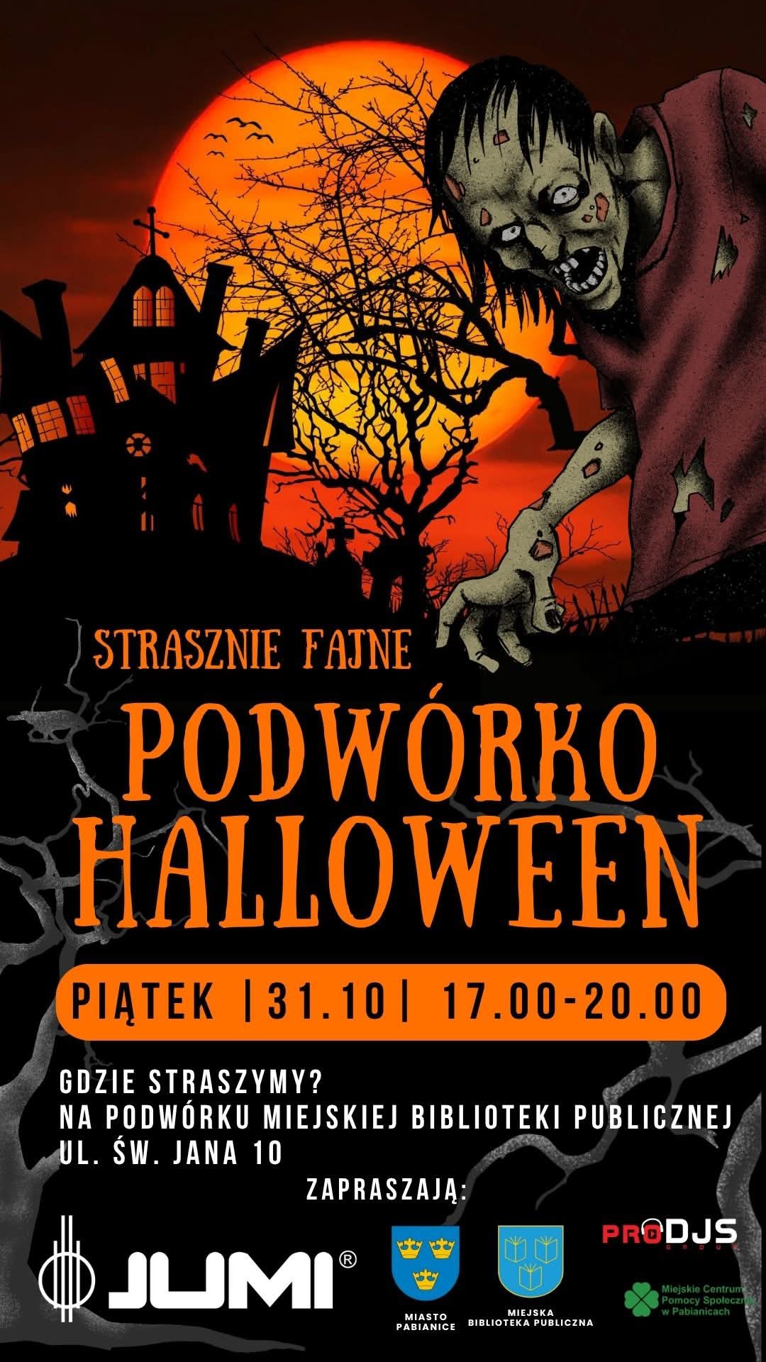 Halloween w bibliotece pabianickiej