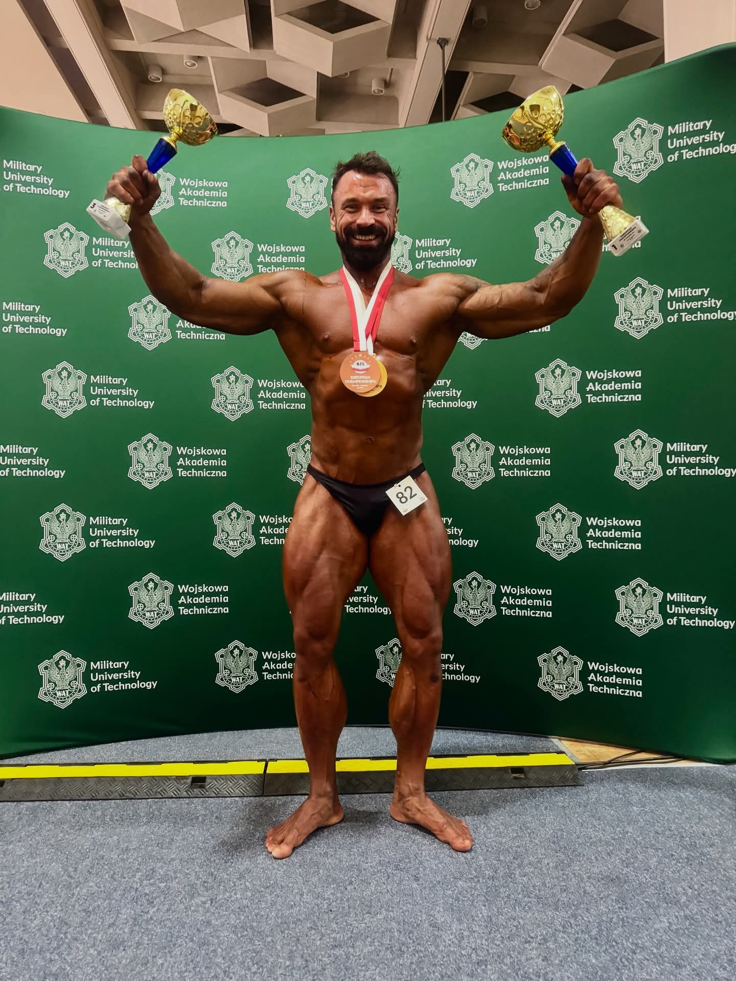 foto: zbiory prywatne Dariusz Banaszkiewicz – Mistrz Europy z Pabianic